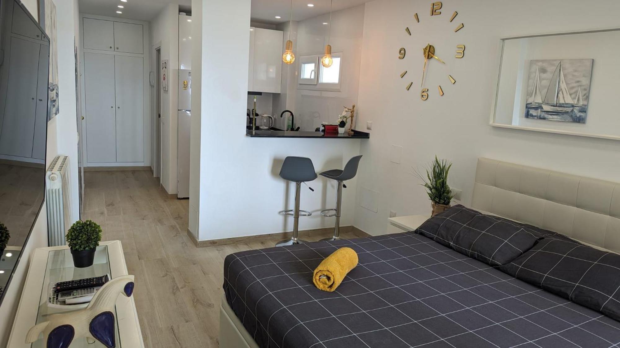 Comfortable Studio In Marbella With Sea Views 외부 사진